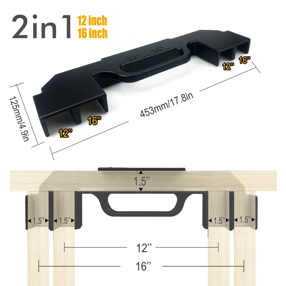 Framing Stud Layout Tool & Column Frame Fixture