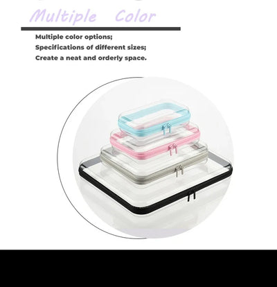 Transparent Zipper Storage Bag