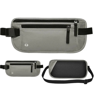 RFID Travel Money Belt Passport Holder