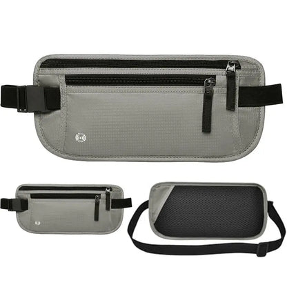RFID Travel Money Belt Passport Holder