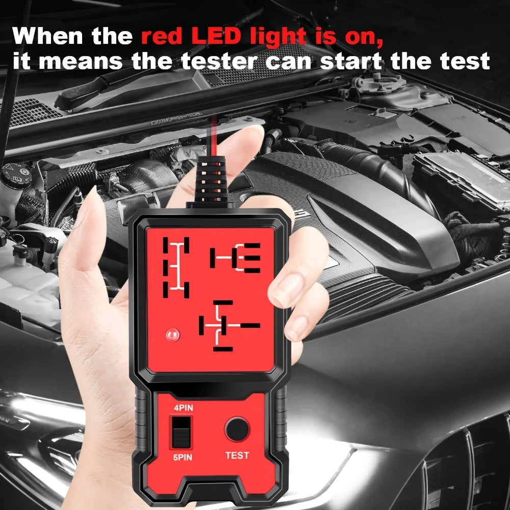 12V Car Relay & Battery Tester