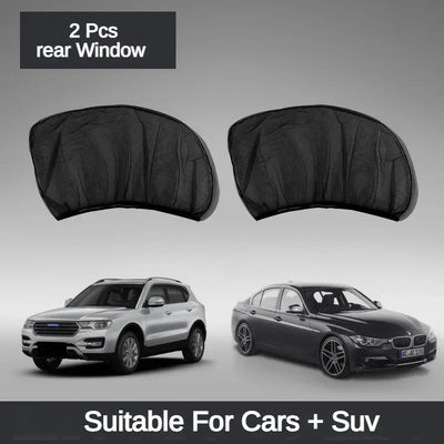 Car Window Sunshade & Mosquito Screen