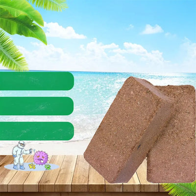 Compressed Coconut Coir Brick