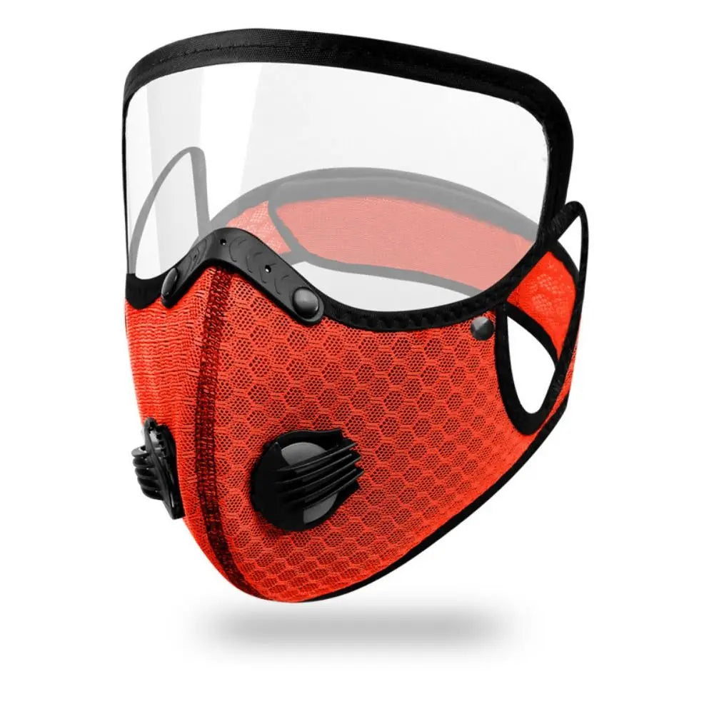 Cycling Face Mask with Goggles (N)