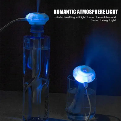 Portable USB Water Bottle Air Humidifier