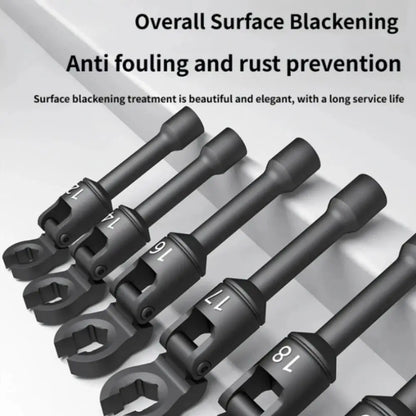 6PCS Universal Tubing Wrench Set