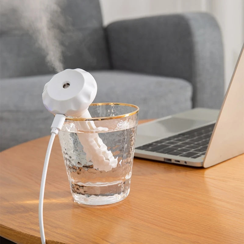 Portable USB Humidifier with Adjustable Length