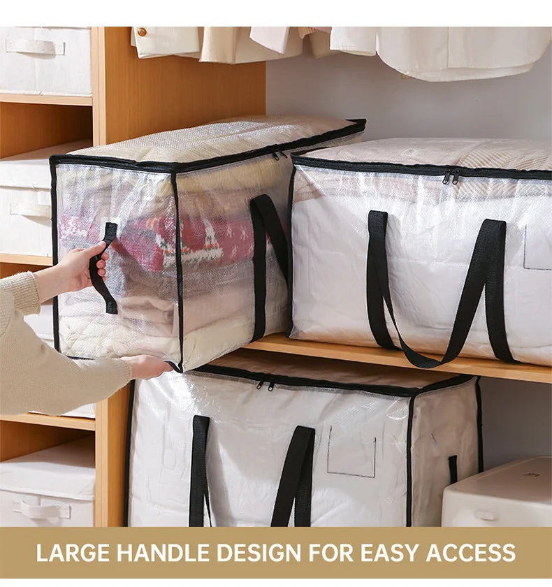 Foldable Transparent Organizer Bag
