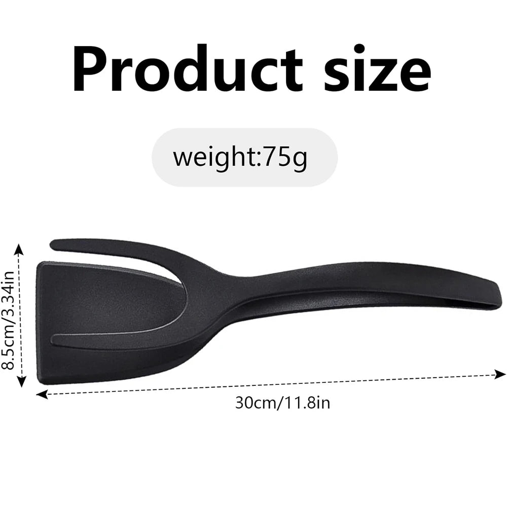 2-in-1 Flip Spatula Tongs