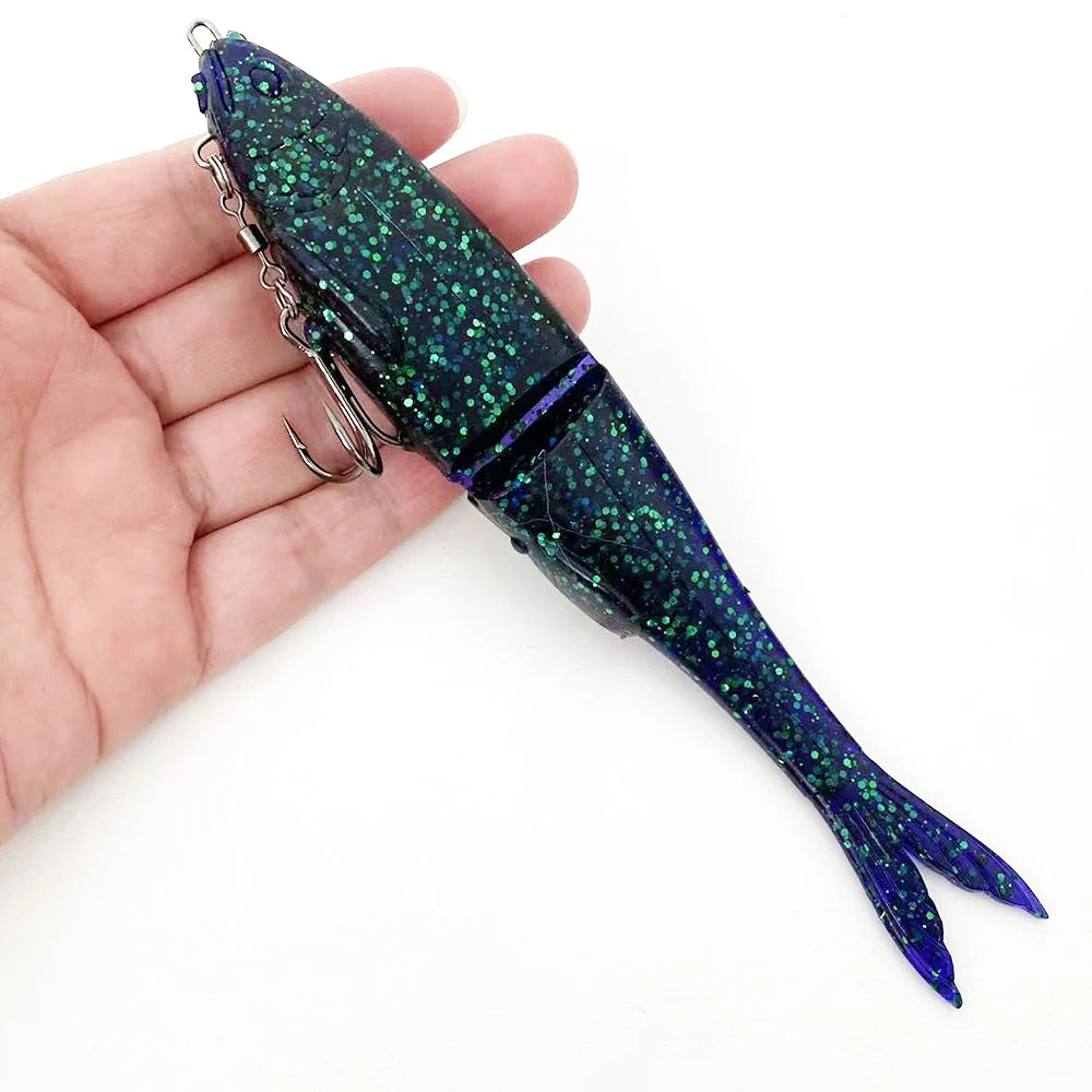 Segmented Swimbait Lure 4.7"/6.7" Long Cast