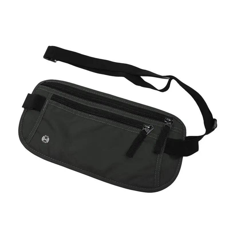 RFID Travel Money Belt Passport Holder
