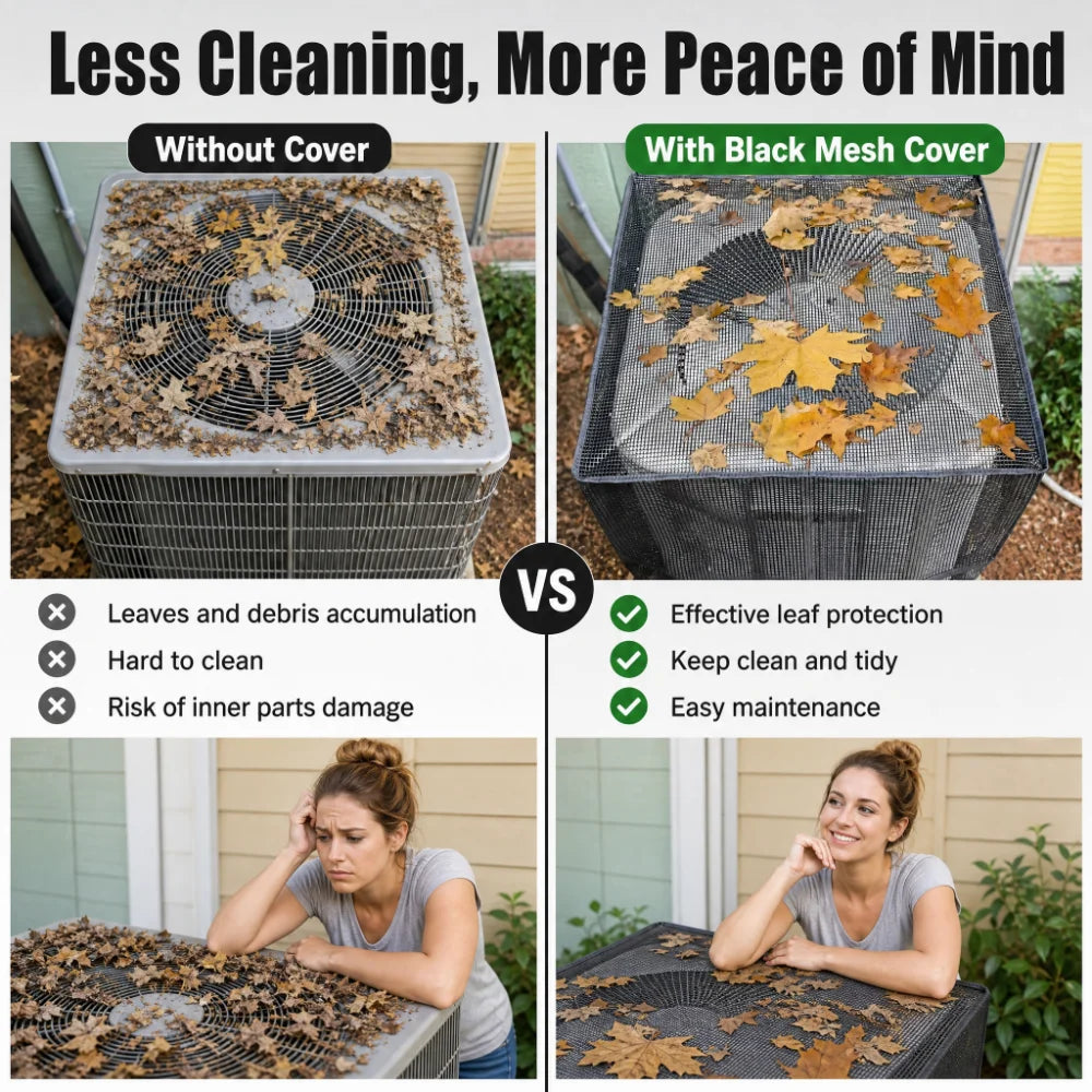 All-Season Mesh Outdoor Air Conditioner Cover