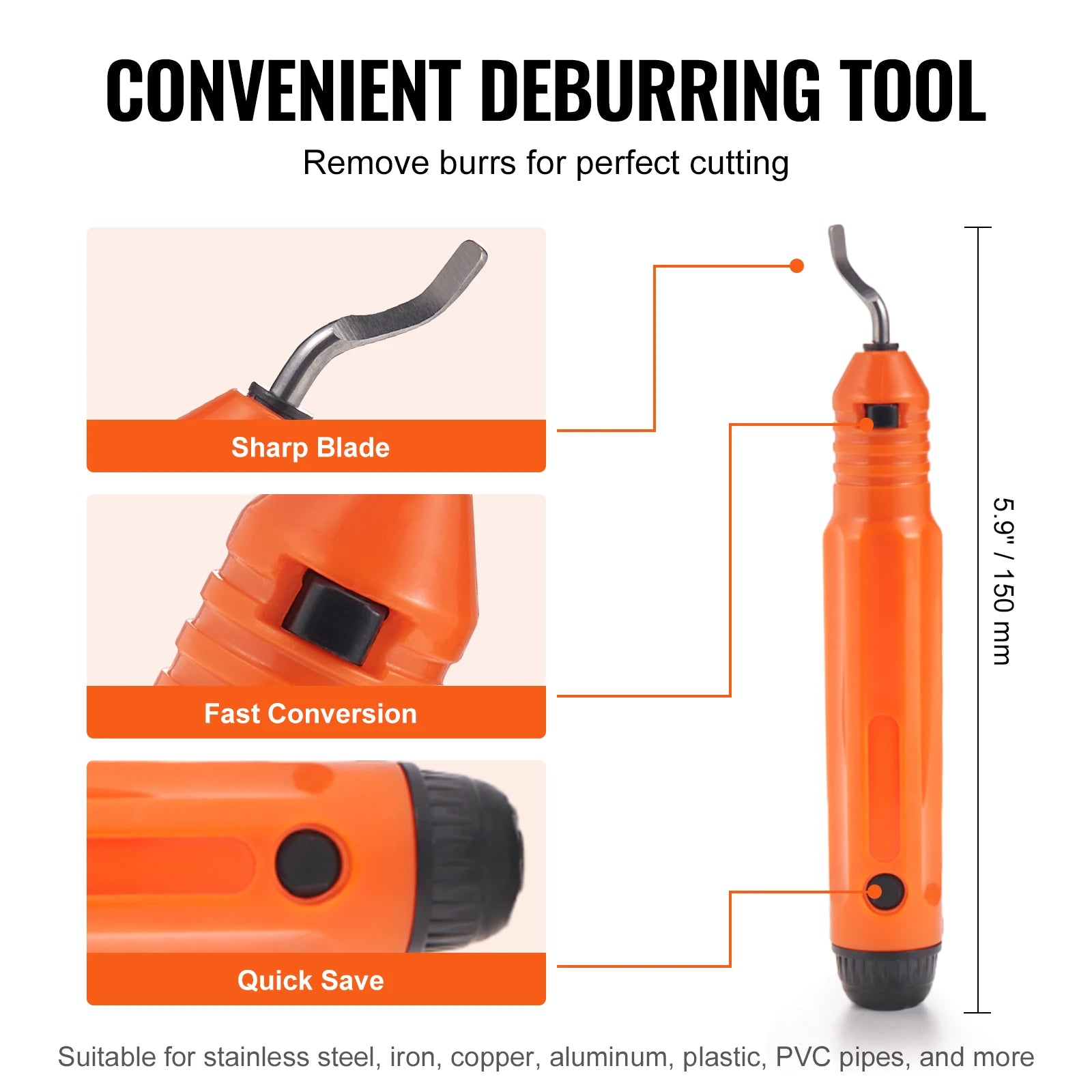 Tubing Cutter Set with Deburring Tool