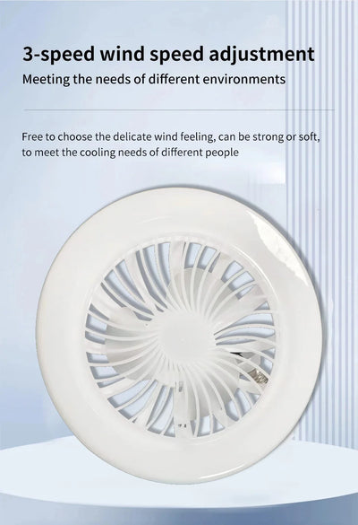 LED Ceiling Fan Light - 19cm