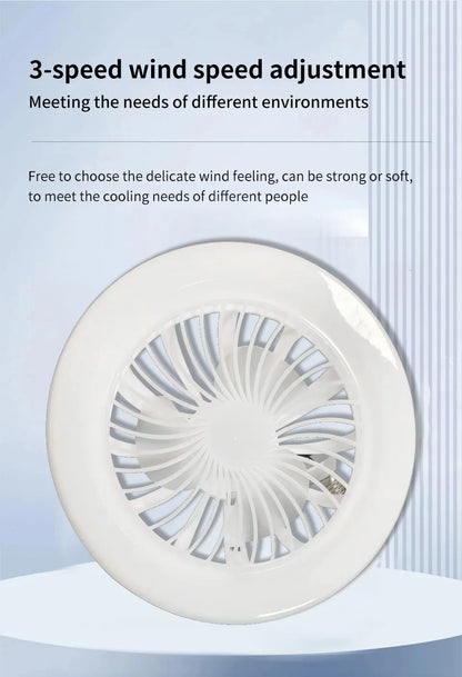 LED Ceiling Fan Light - 19cm