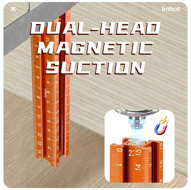Woodworking Marking Auxiliary Ruler