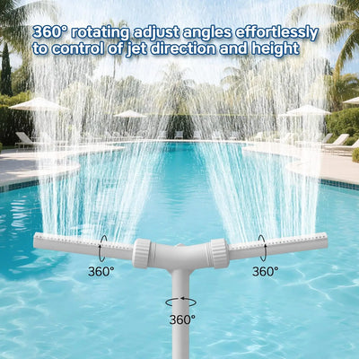 Pool Waterfall Fountain Sprinkler