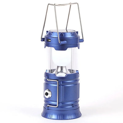 Solar & Battery Emergency Portable LED Camping Lantern