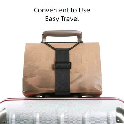 Adjustable Elastic Luggage Connector Straps