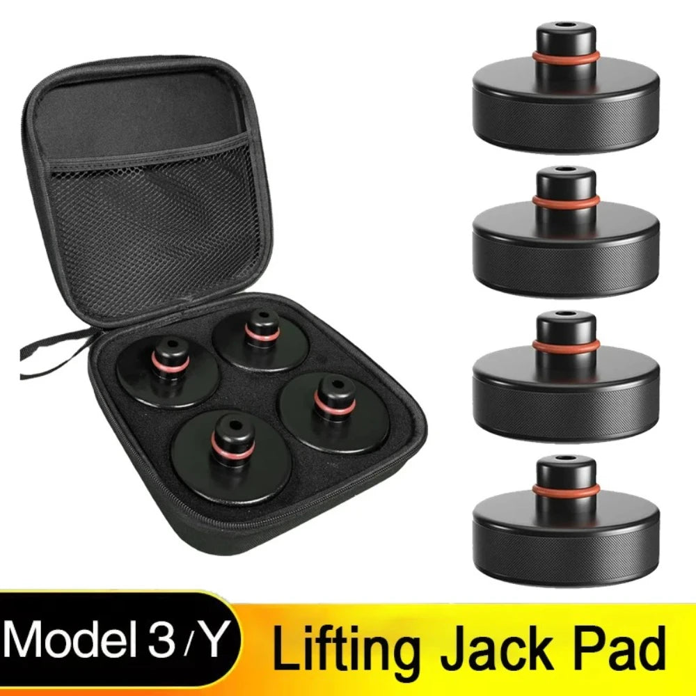 Jack Pad Adapter – Rubber Lift Support for Model 3, Y, S & X