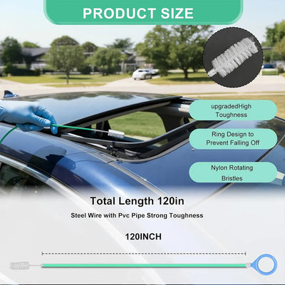 Sunroof Drain Cleaning Brush