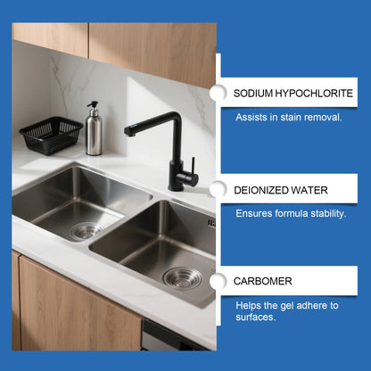 Sink & Bathroom Stain Removal Gel Kit