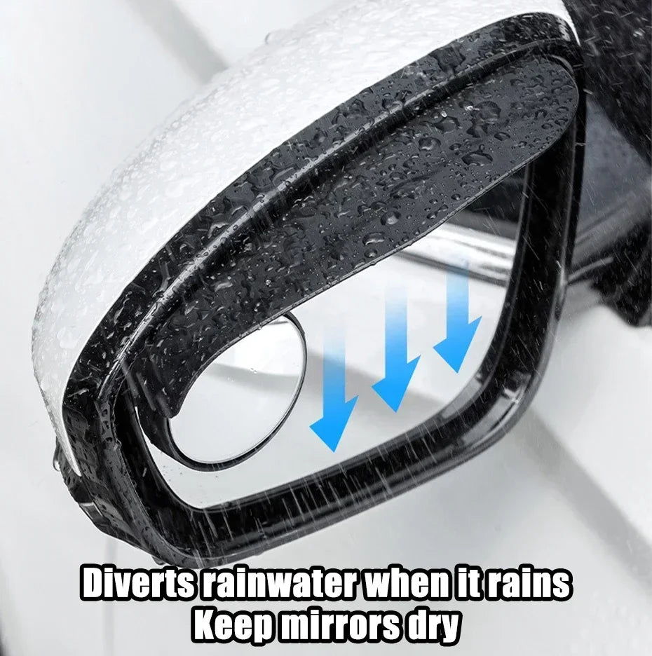 Car Side Mirror Rain Visor