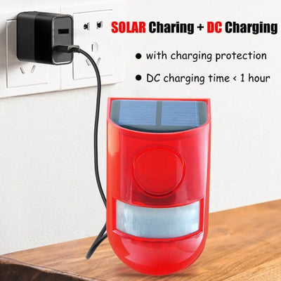 Solar Motion Sensor Alarm