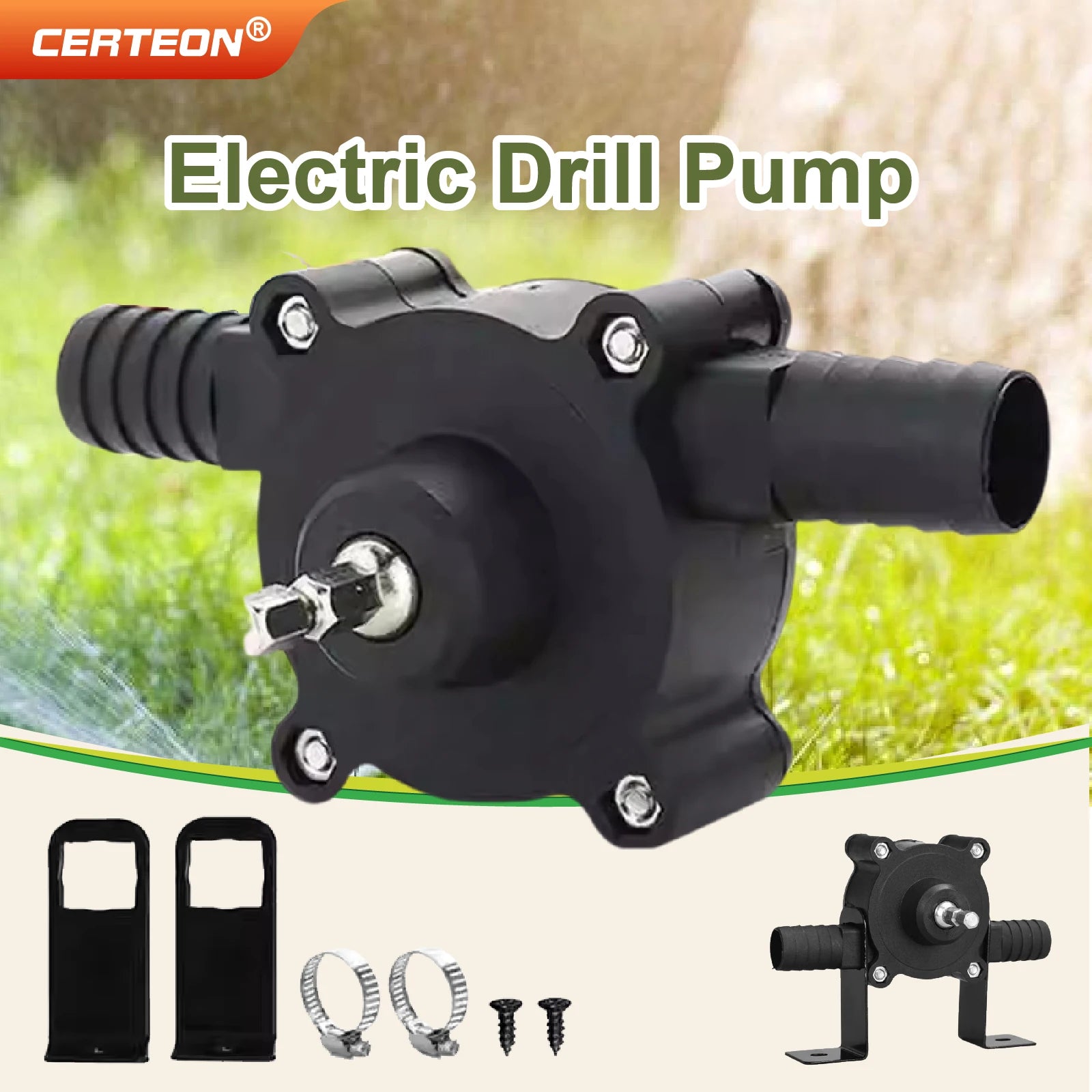 Drill Powered Water Pump