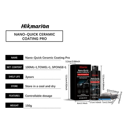 Nano-Quick Ceramic Coating Pro