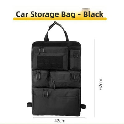 Multi-Pocket Car Seat Organizer Bag