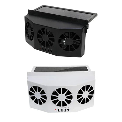 Triple Window Car Fan