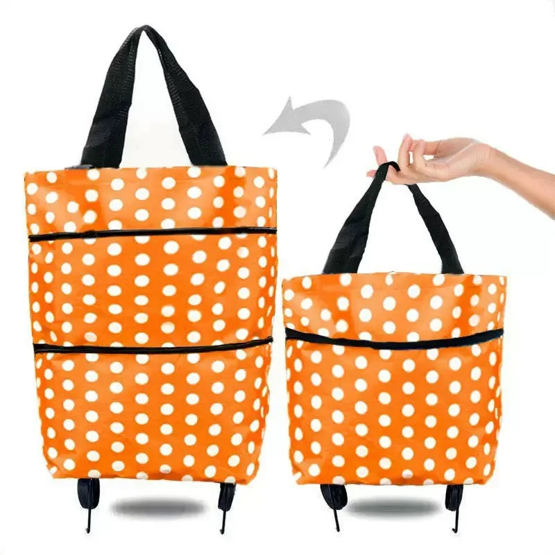 Foldable Shopping Trolley Bag