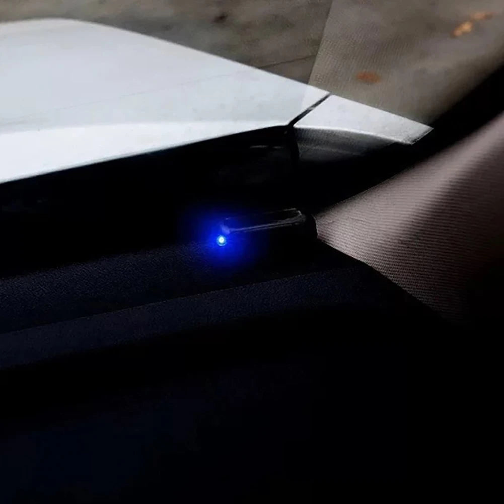 Solar Car Security Warning Light
