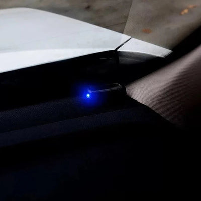 Solar Car Security Warning Light