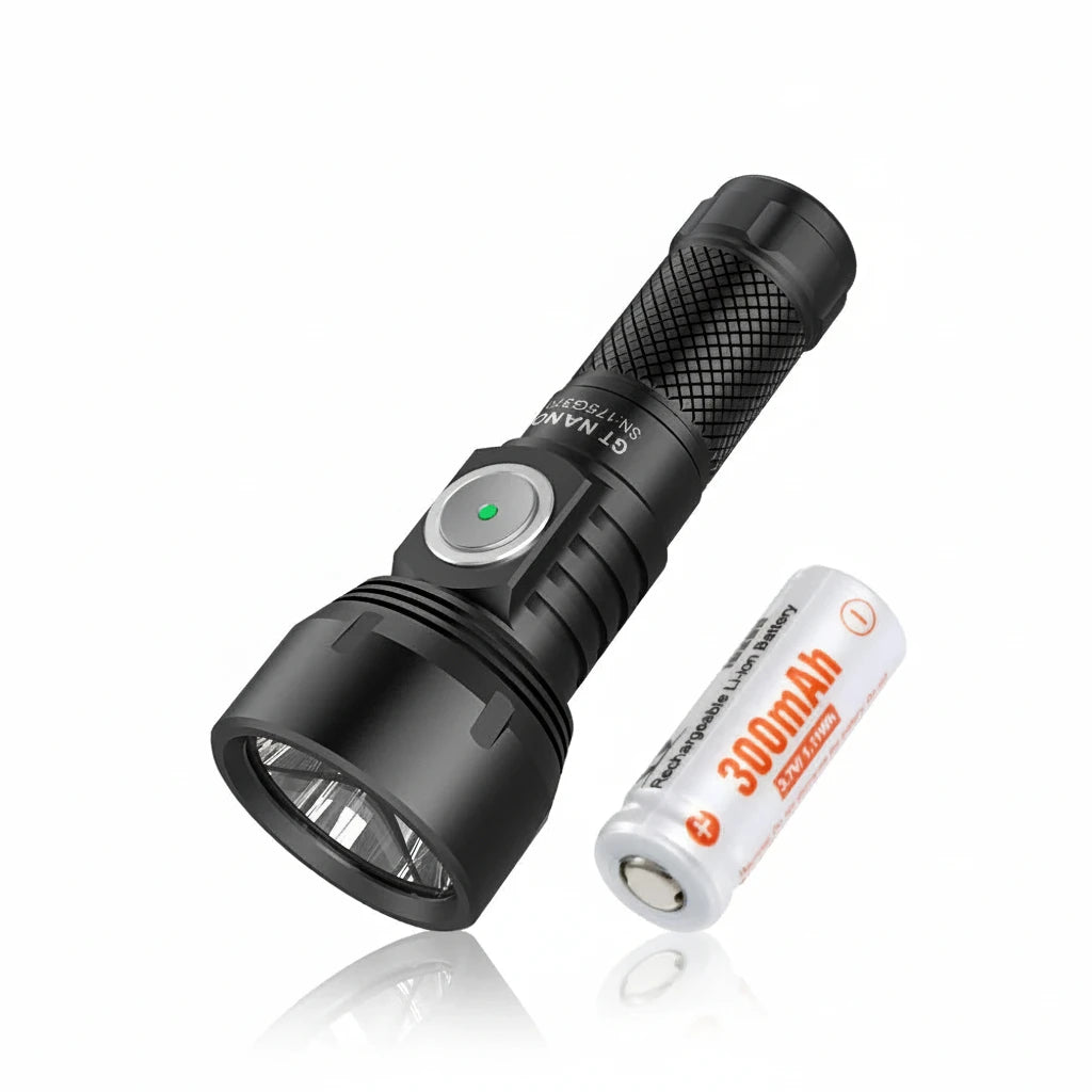 USB-C Rechargeable Long-Range Micro Flashlight (700 Lumens)