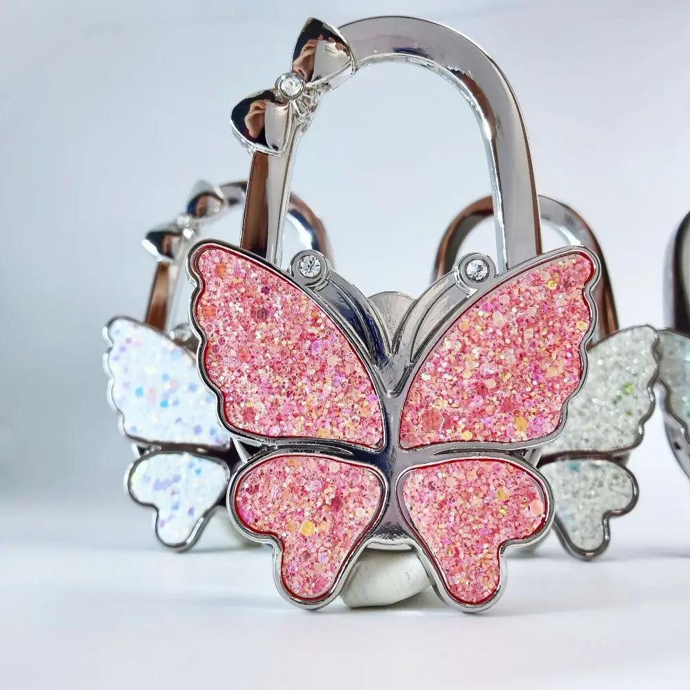 Portable Butterfly Handbag Hook