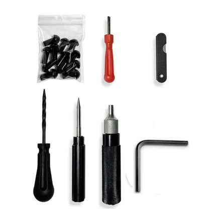 Car & Motorcycle Tire Repair Plugger Kit