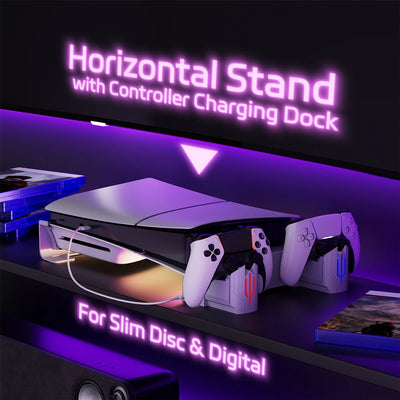 Horizontal  Cooling Stand & Fast Charger
