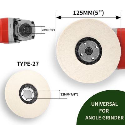 Wool Polishing Wheel Disc (K)