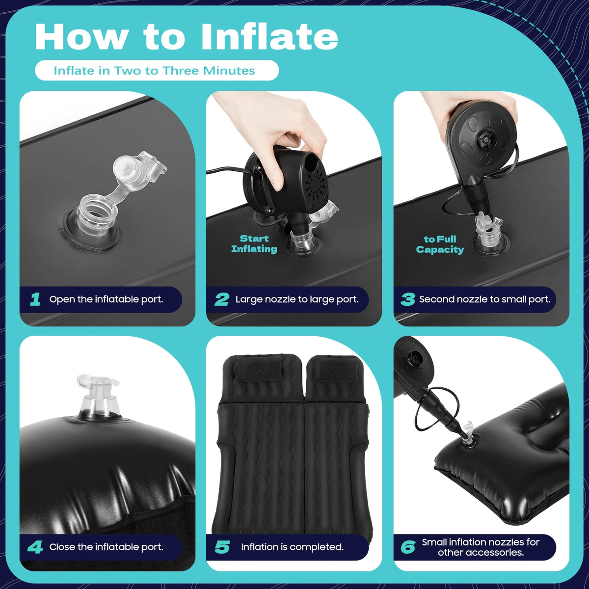 Inflatable Car Air Mattress