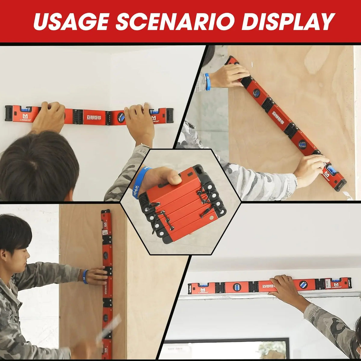 5-Section Magnetic Folding Level