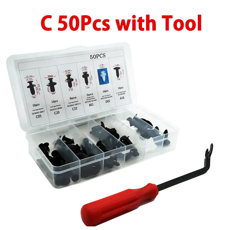 Car Clip Fastener Kit