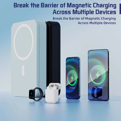 10,000mAh Magnetic Wireless Power Bank & Kickstand