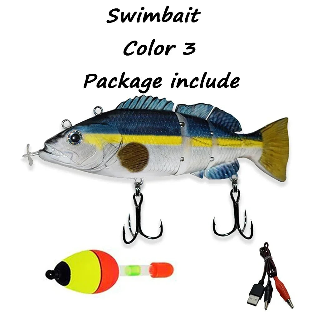 13cm/5.1" Rechargeable Robotic Fishing Lure