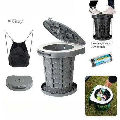 Ultra-Light Foldable Camping Toilet