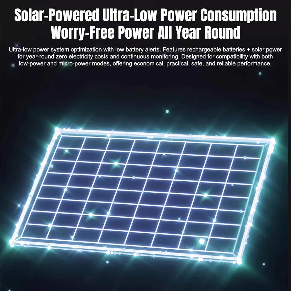 6MP Triple-Lens Solar PTZ Security Camera