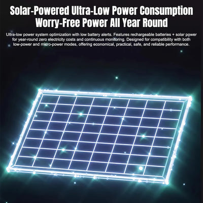 6MP Triple-Lens Solar PTZ Security Camera