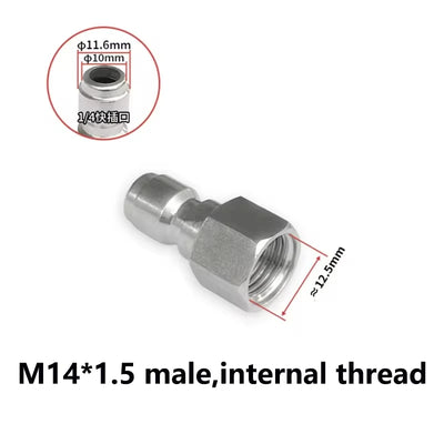 1/4" Pressure Washer Quick Connect Adapter Set