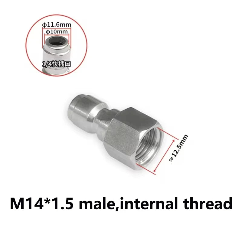 1/4" Pressure Washer Quick Connect Adapter Set